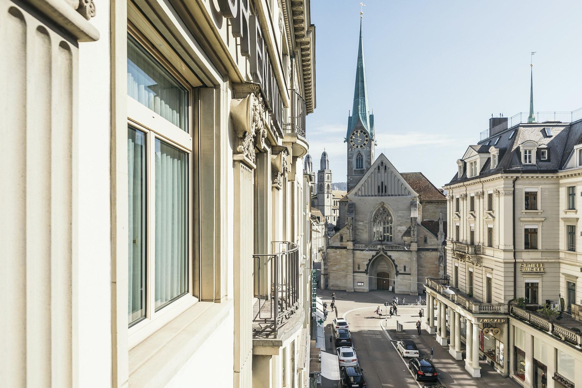 Savoy Baur En Ville Zürich Exterior foto