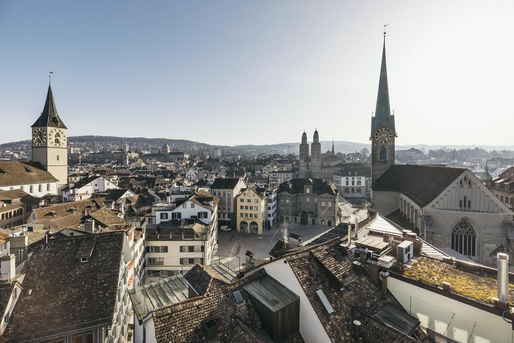 Savoy Baur En Ville Zürich Exterior foto