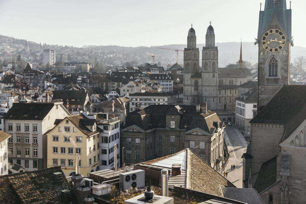 Savoy Baur En Ville Zürich Exterior foto